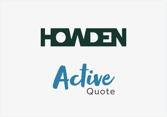 howden and active quote logos